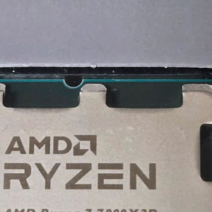 라이젠 7800x3d 국내정품 팔아요 이미지