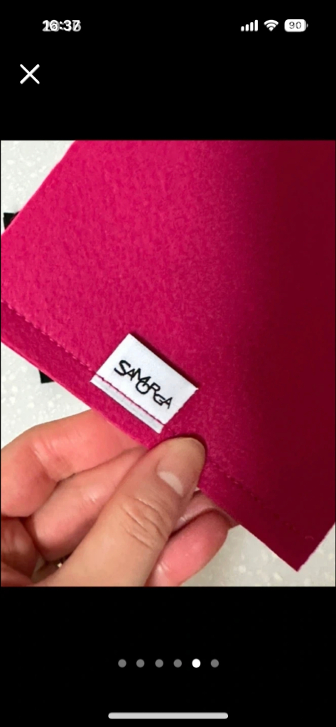 사몰가 이지 파우치 화장품 파우치 이너백 새상품 핑크그린 2개세트 이미지