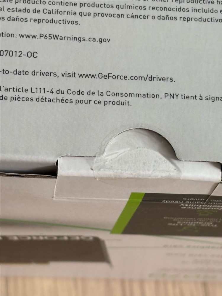 미개봉) RTX 5070 그래픽카드 국내 정품 이미지