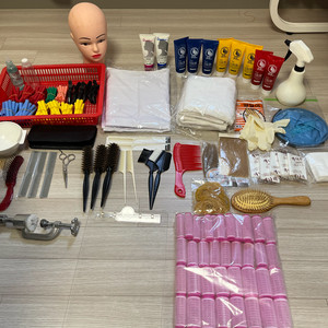 미용사 헤어 실기 쟤료 이미지