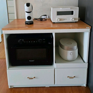 전자레인지 수납장 (새것과 비슷 아주 깨끗) 이미지