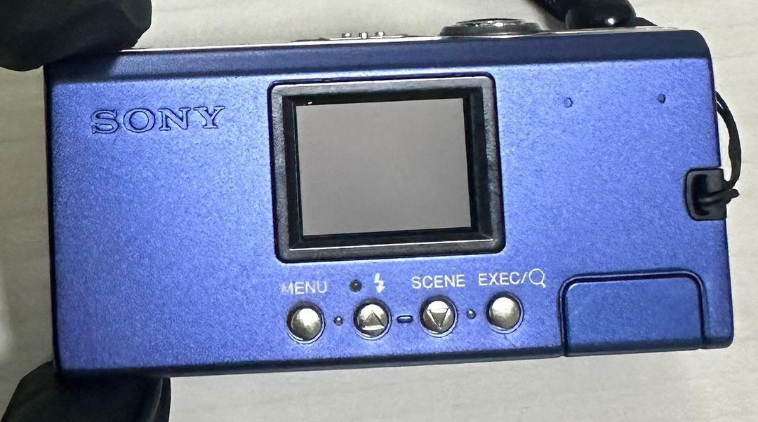 소니 사이버샷 U DSC-U40 블루 디카 이미지