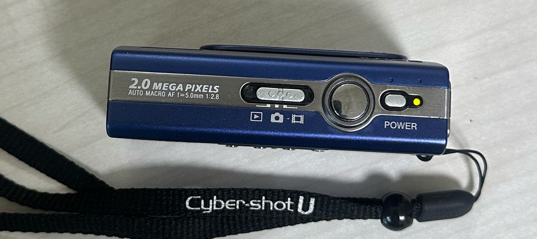 소니 사이버샷 U DSC-U40 블루 디카 이미지