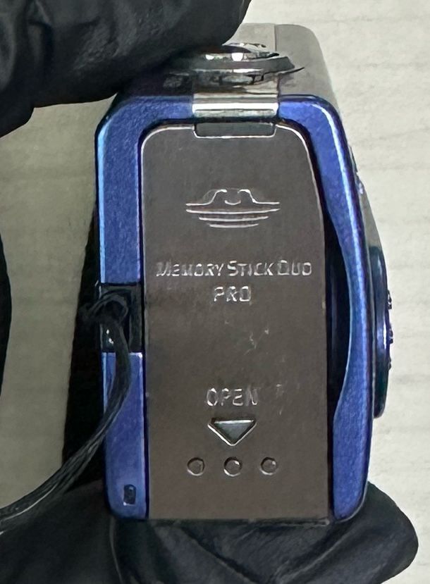 소니 사이버샷 U DSC-U40 블루 디카 이미지