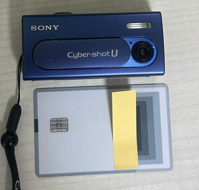 소니 사이버샷 U DSC-U40 블루 디카 이미지