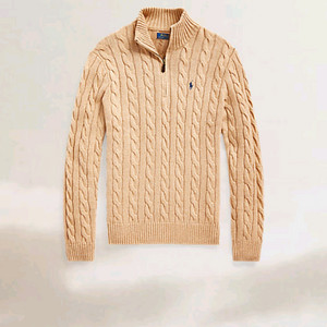 정품 QR 폴로 랄프로렌 꽈배기 니트 XL 105 110 이미지