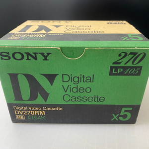소니 DV270RM 스탠다드 디지털 비디오 카세트 [5개] 이미지