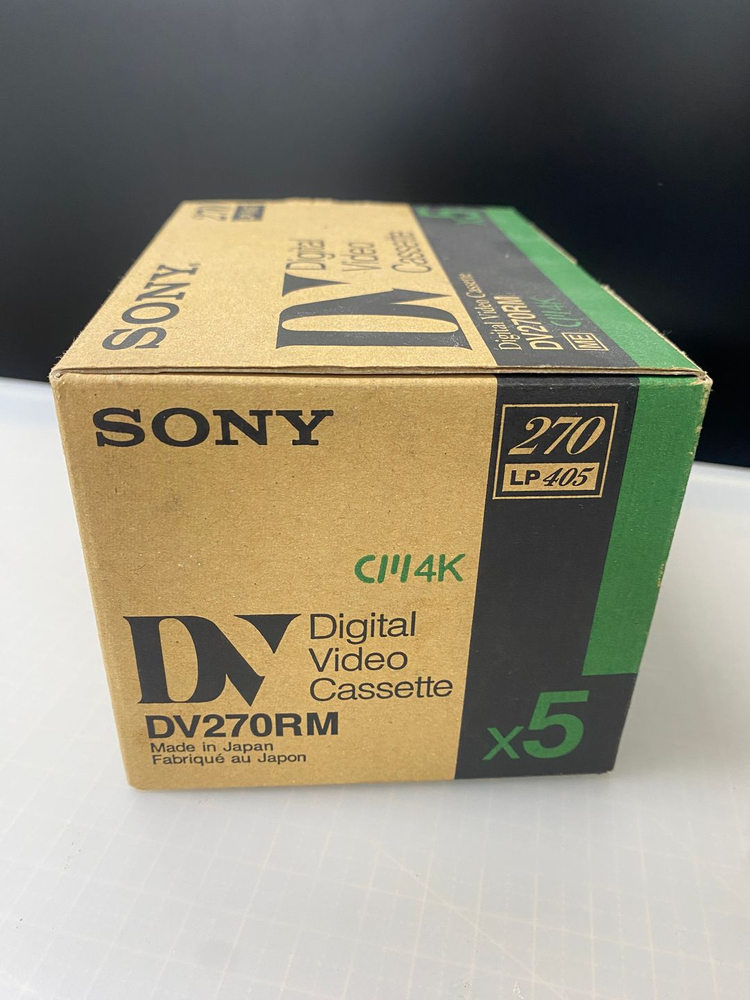소니 DV270RM 스탠다드 디지털 비디오 카세트 [5개] 이미지