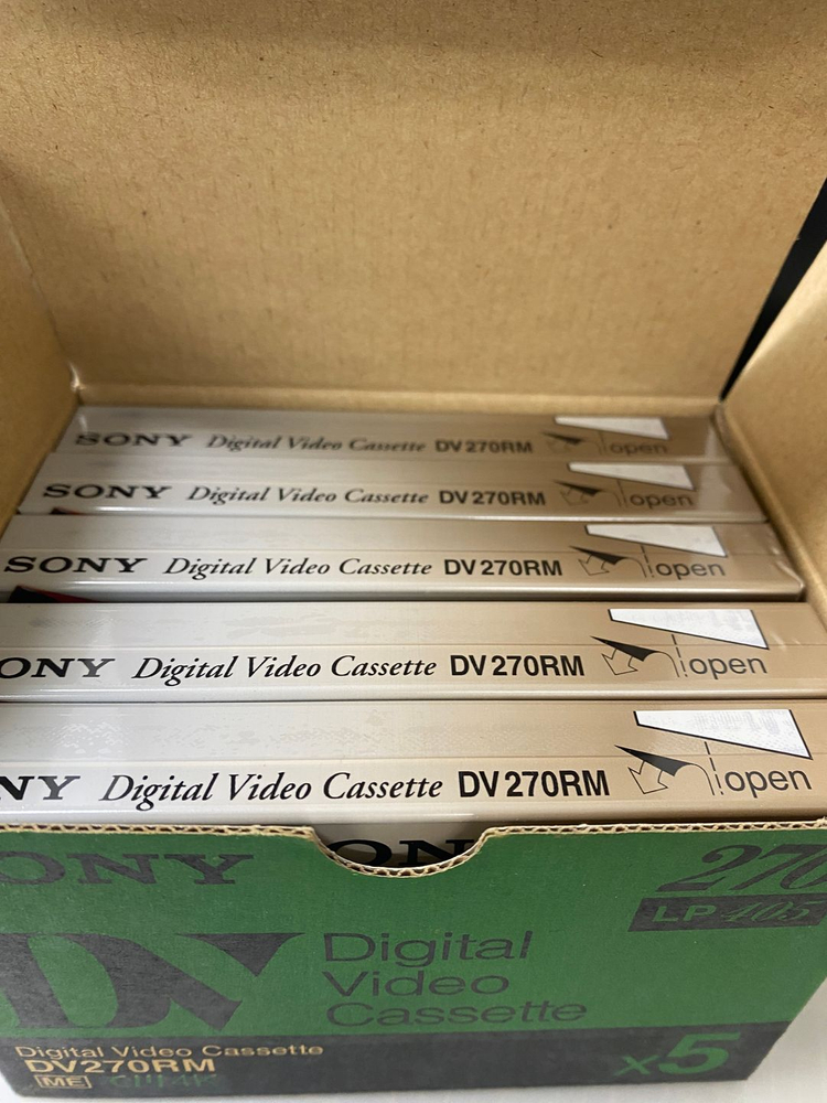 소니 DV270RM 스탠다드 디지털 비디오 카세트 [5개] 이미지