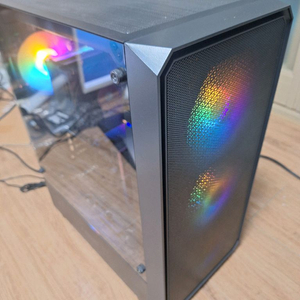 게이밍 PC 컴퓨터 본체 Ryzen 7700X RTX 4060 Ti 배그 로아 발로란트 게임용 작업용 데스크탑 이미지