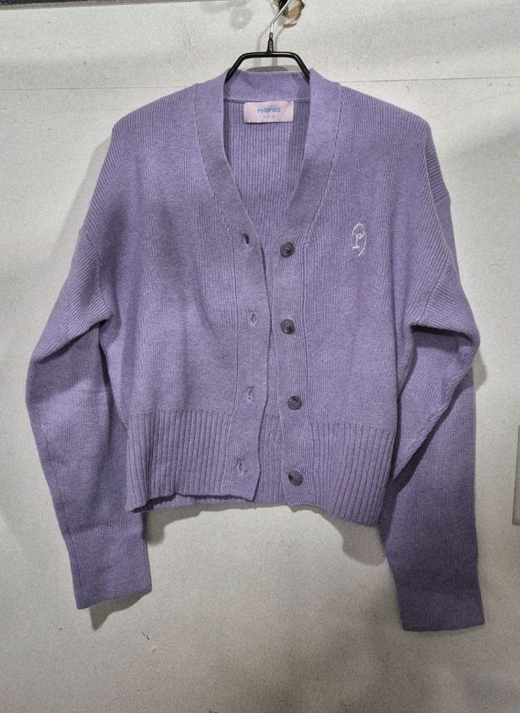 rolarola 로라로라 바이올렛 니트 가디건 이미지