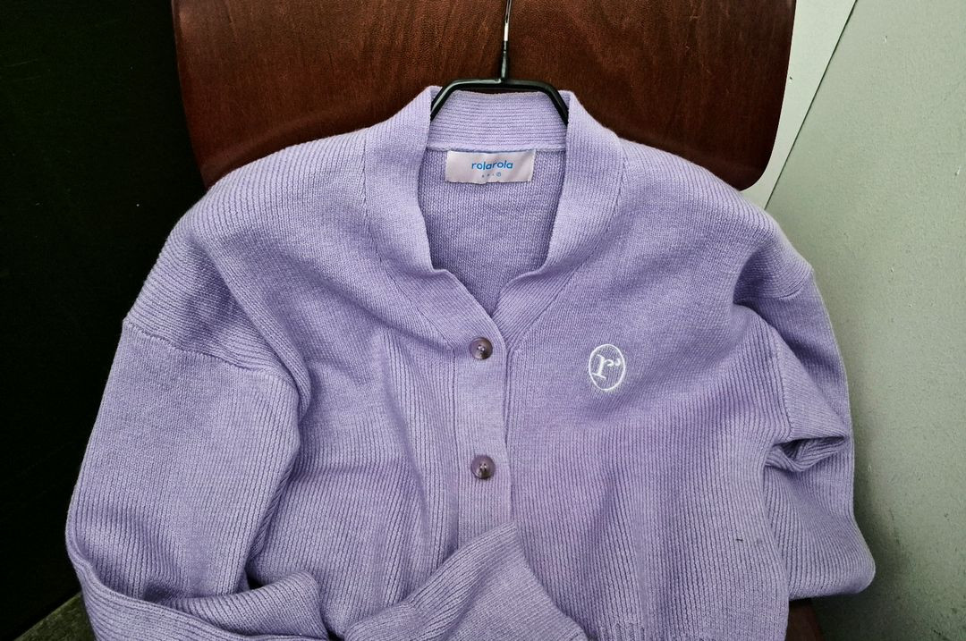 rolarola 로라로라 바이올렛 니트 가디건 이미지