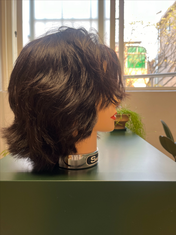 미용실 연습용 가발 이미지