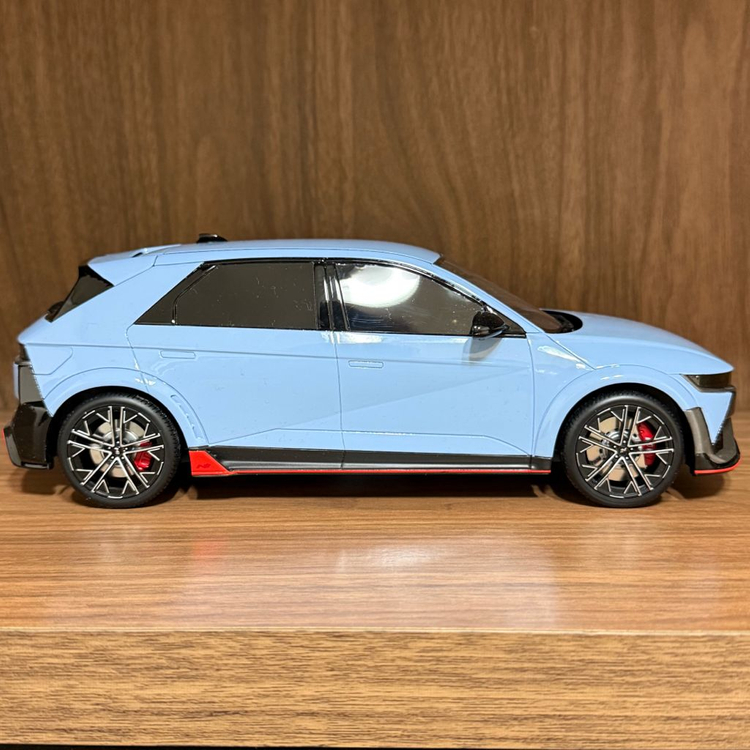 1:18 OTTO Mobile 현대 아이오닉5 N-퍼포먼스 블루 레진 다이캐스트 이미지