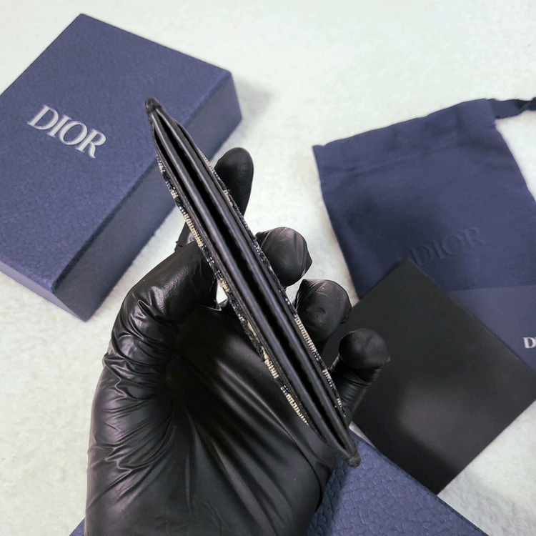 [새상품급/풀구성] 디올 오블리크 카드홀더 카드지갑 이미지