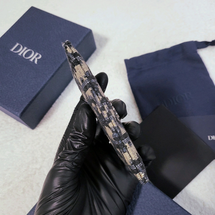 [새상품급/풀구성] 디올 오블리크 카드홀더 카드지갑 이미지