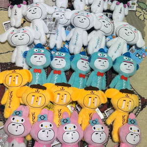 산리오 유키오 인형키링 한교동구데타마키티마이멜로디폼폼푸린시나모롤쿠로미 이미지