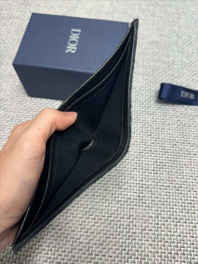 디올 오블리크 반지갑 이미지