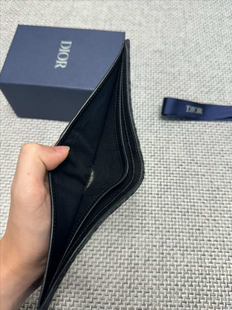 디올 오블리크 반지갑 이미지