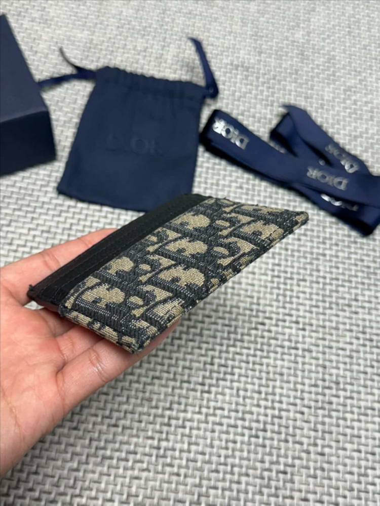 디올 오블리크 카드지갑 이미지