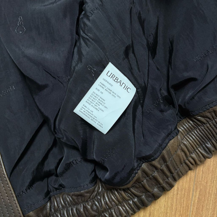 얼바닉30 가죽자켓 A-2 Leather Jacket (Brown) 이미지