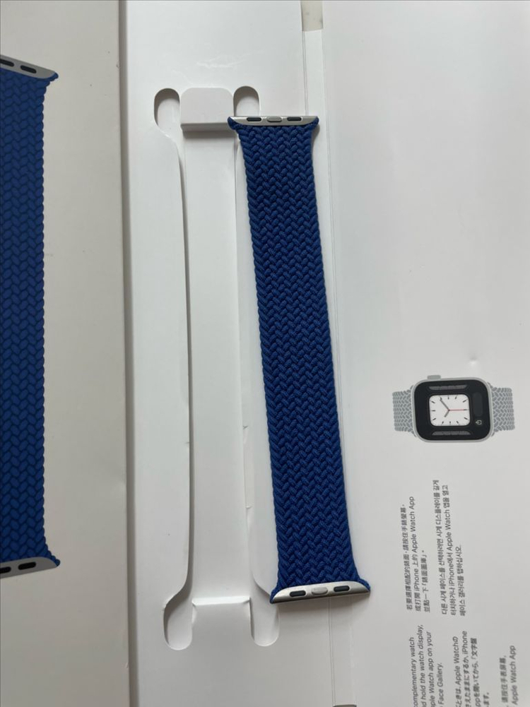 애플워치 브레이드솔로루프 44mm 9사이즈 SSS급 이미지