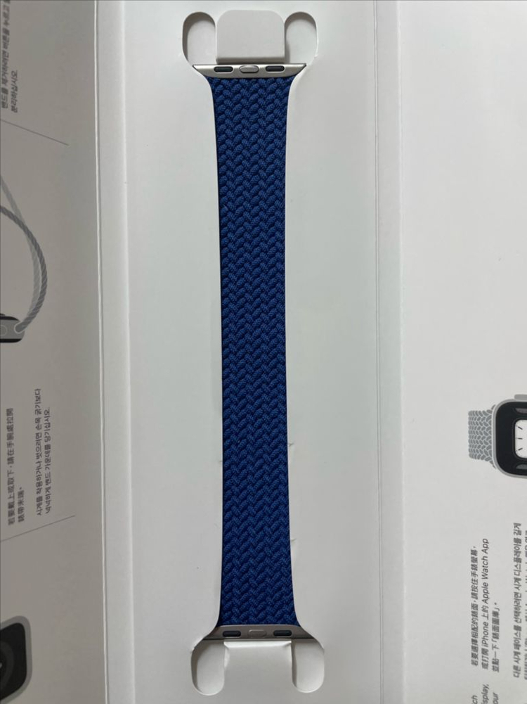 애플워치 브레이드솔로루프 44mm 9사이즈 SSS급 이미지