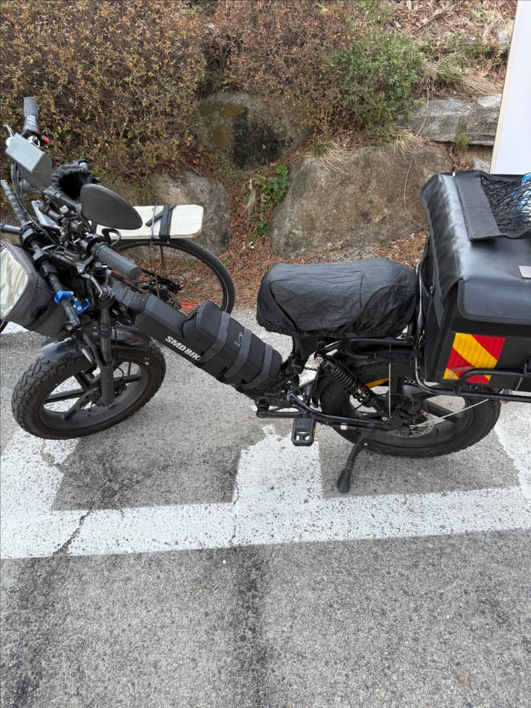 풀세팅/배터리45Ah] SMD V5 1000W 팝니다.(전기자전거, 팻바이크, 배달, 출퇴근) 네고가능! 이미지