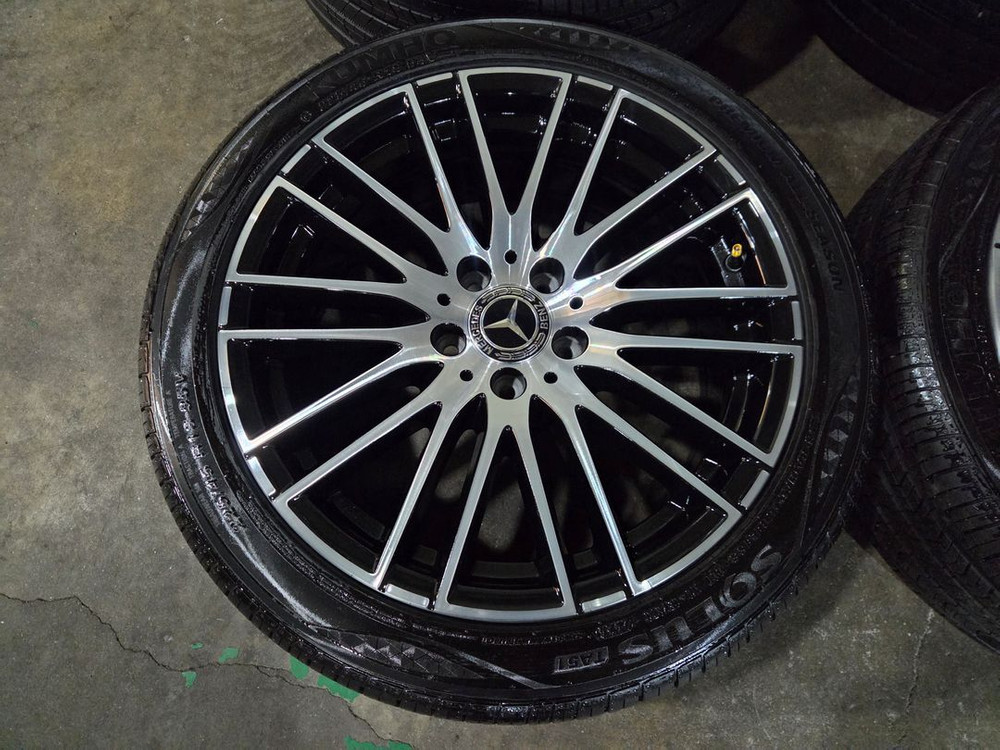 벤츠 W206 C클래스 마차 18인치 정품 휠타이어 이미지