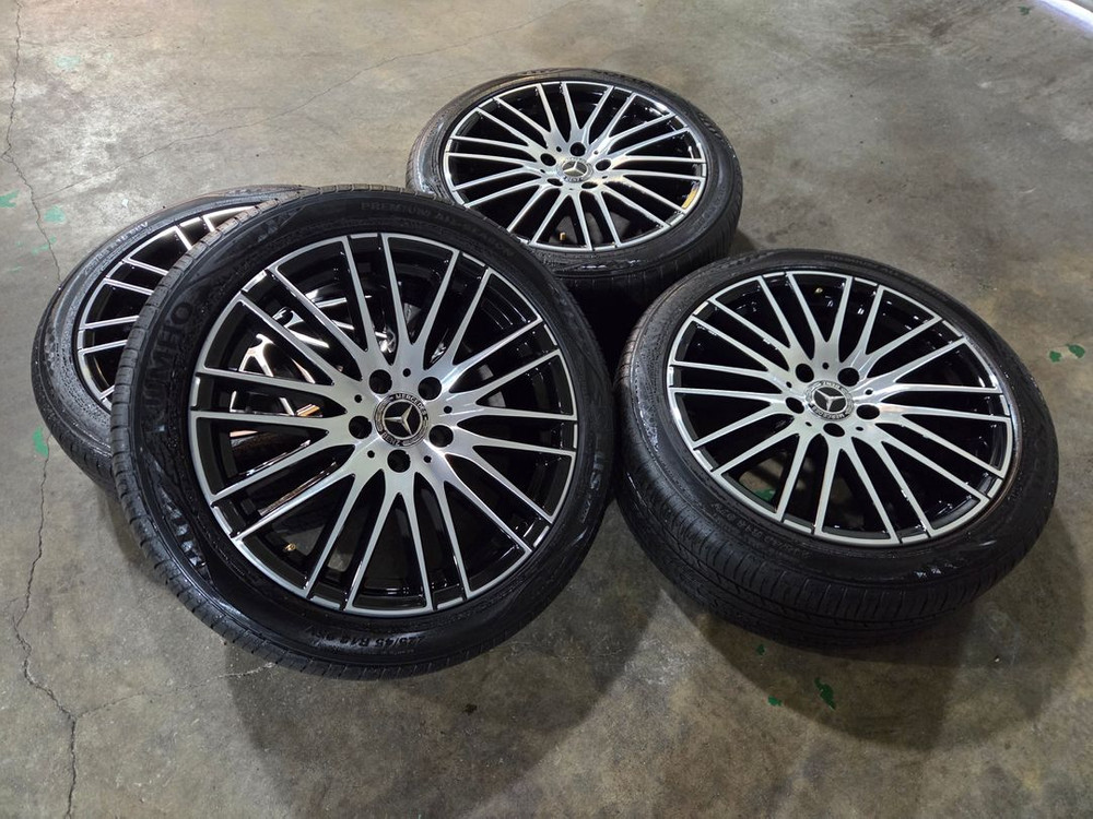 벤츠 W206 C클래스 마차 18인치 정품 휠타이어 이미지