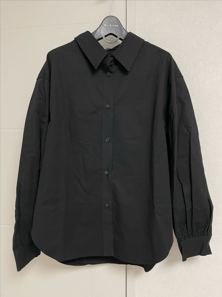 노이예트 벌룬 셔츠 블랙, 사이즈 Free //오르, pvcs, 유메르, 틸아이다이 이미지