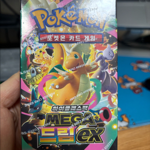 포켓몬카드 메가드림ex 미개봉 1박스 슈링크 있음 이미지