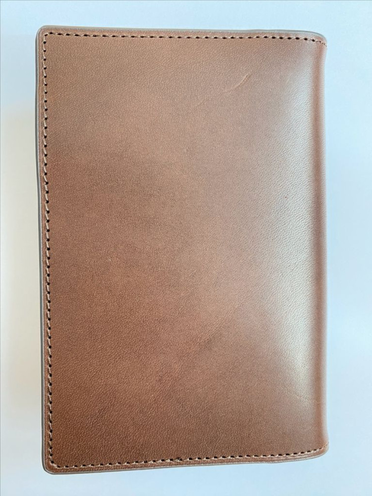 레이메이 다빈치 저스트리필 그란데 올어스 6공 a7 다이어리 다크브라운 (파일로팩스 플로터 로로마 서브 가죽바인더) 이미지