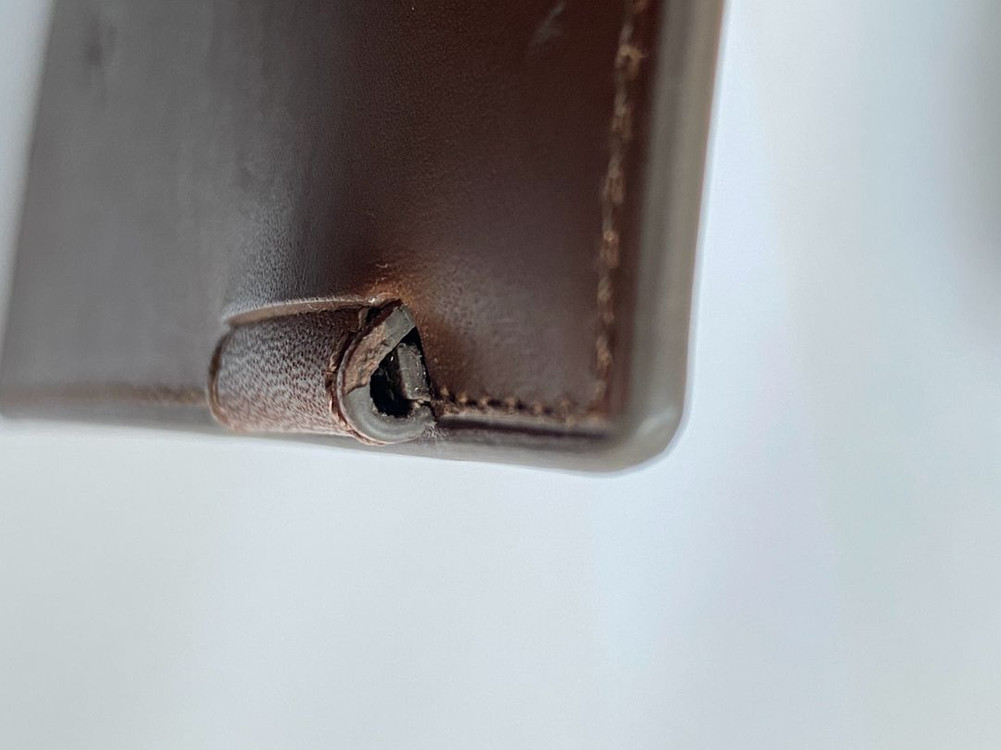 레이메이 다빈치 저스트리필 그란데 올어스 6공 a7 다이어리 다크브라운 (파일로팩스 플로터 로로마 서브 가죽바인더) 이미지