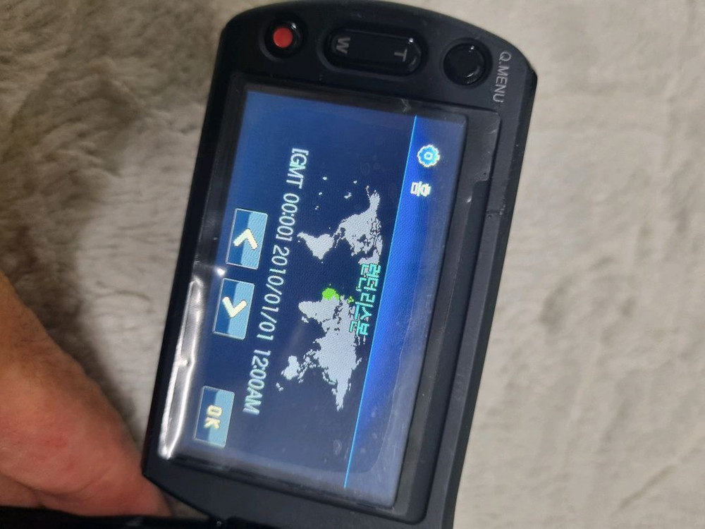 삼성 캠코더 HMX-T10 레트로 디카 빈티지 카메라 이미지