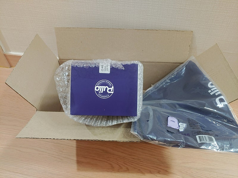 [박스미개봉 새상품]풀리오 에어괄사 마사지기와파우치세트 이미지