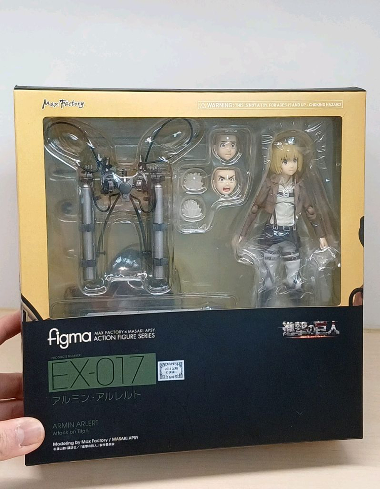 미개봉) 진격의거인 피그마 figma 아르민 피규어 이미지
