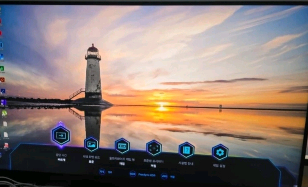 삼성 32bg700 4k 144hz 스마트 게이밍 모니터 이미지