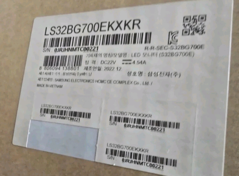 삼성 32bg700 4k 144hz 스마트 게이밍 모니터 이미지