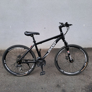 MTB 자전거 싸이클 픽시 로드바이크 하이브리드 접이식미니벨로 그래블 전기자전거 생활자전거 26인치 검정색 블랙 이미지