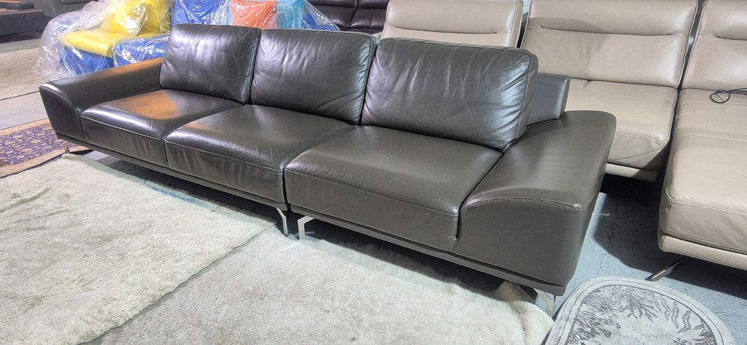 도모디자인 이태리 천연가죽 4인 소파쇼파 서울경기근거리무료배송 이미지