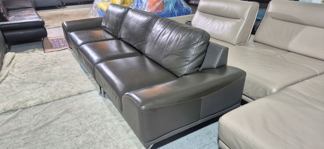 도모디자인 이태리 천연가죽 4인 소파쇼파 서울경기근거리무료배송 이미지