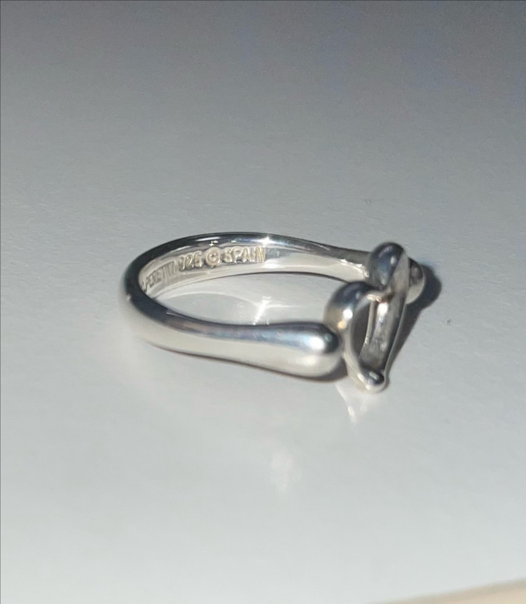 티파니앤코 엘사 퍼레티 오픈 하트 링(Tiffany & Co. Elsa Peretti Open Heart Ring 이미지