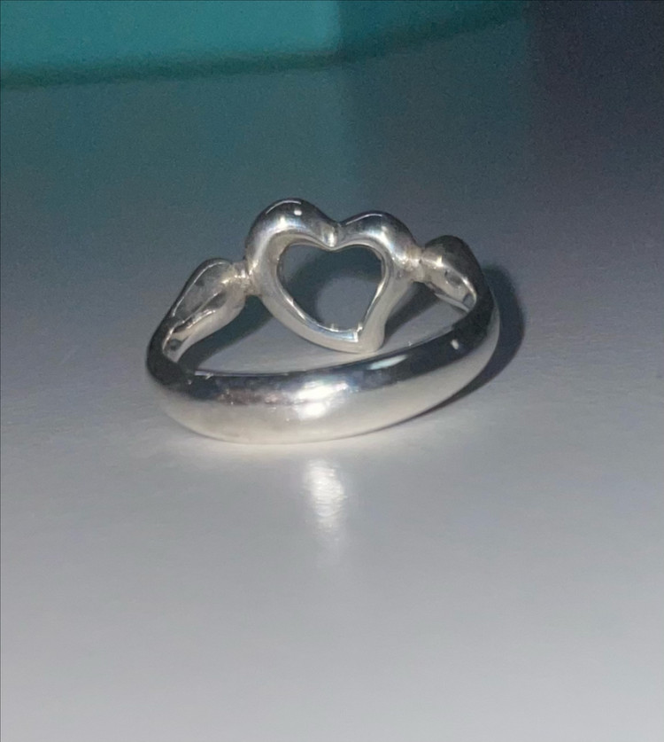 티파니앤코 엘사 퍼레티 오픈 하트 링(Tiffany & Co. Elsa Peretti Open Heart Ring 이미지