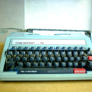 마라톤 10 tr 영문 타자기 이미지