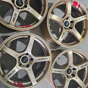 프로레이싱 GC-05F 18인치 휠 4개 판매합니다 이미지