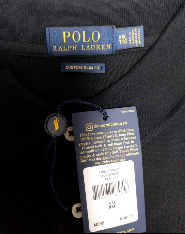 폴로랄프로렌 긴팔 PK카라티 S.M.XL 이미지