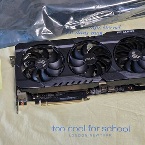 RTX 3080 TUF 그래픽카드 이미지