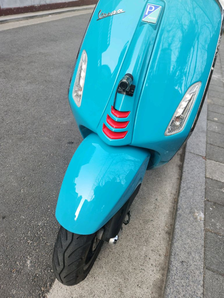 2022년식 베스파 스프린트 블박, 탑박스튜닝 이미지