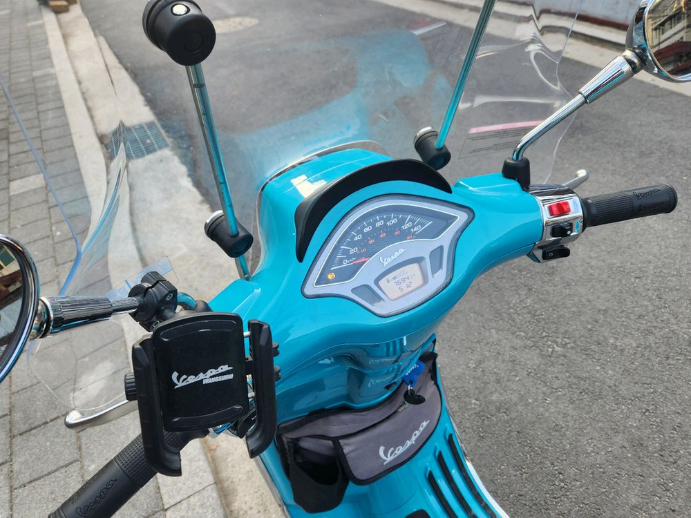 2022년식 베스파 스프린트 블박, 탑박스튜닝 이미지